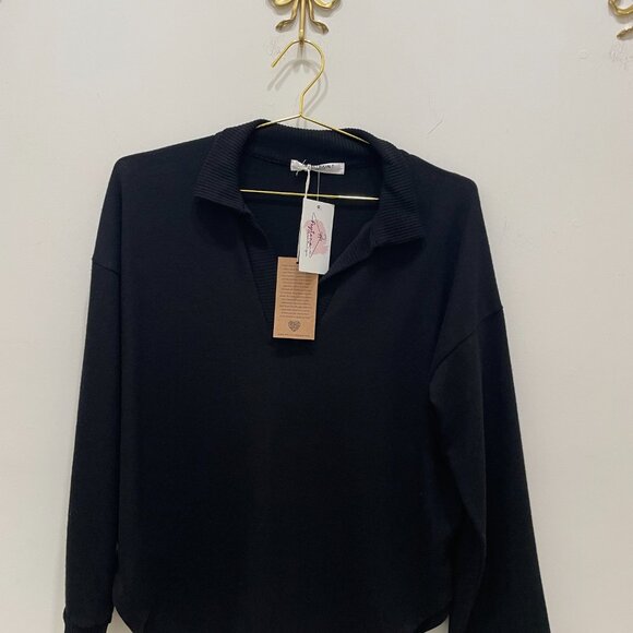 Chiara Cozy Pullover, Black - Picture 4 of 4